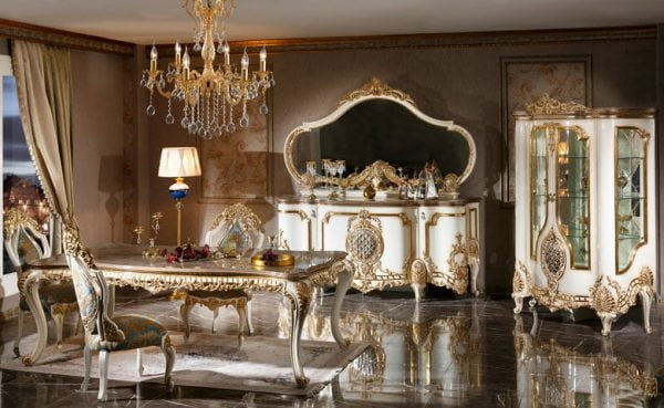 Turkey Classic Furniture - Luxury Furniture ModelsMonaliza Classic Dining Room Set