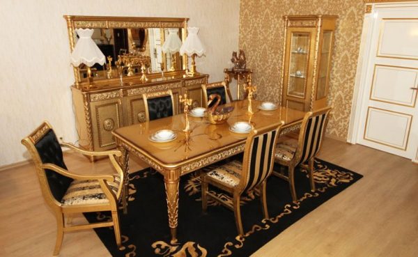 Turkey Classic Furniture - Luxury Furniture ModelsNew  Artemis Classic Dining Room Set