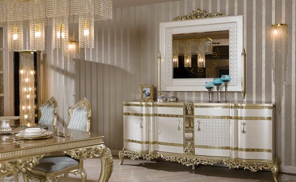 Turkey Classic Furniture - Luxury Furniture ModelsNogay Classic Dining Room Set