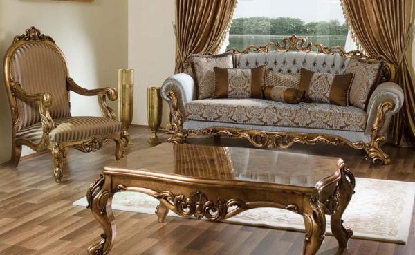 Turkey Classic Furniture - Luxury Furniture ModelsNora Classic Sofa Set