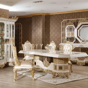 Turkey Classic Furniture - Luxury Furniture ModelsOdrina Classic Dining Room Set