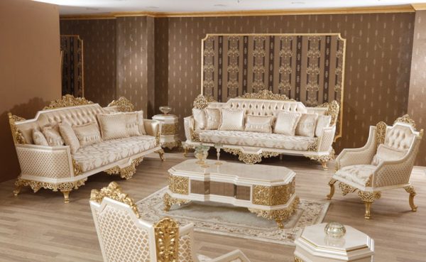 Turkey Classic Furniture - Luxury Furniture ModelsOdrina Classic Sofa Set