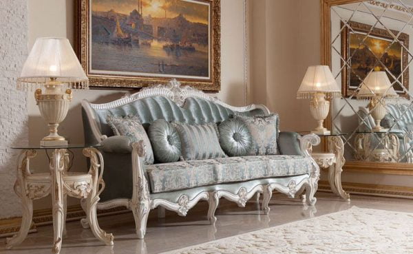 Turkey Classic Furniture - Luxury Furniture ModelsOkyanus Classic Sofa Set