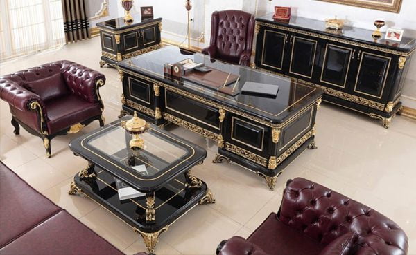 Turkey Classic Furniture - Luxury Furniture ModelsParolli Classic Boss Room Set