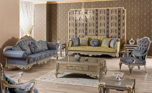 Turkey Classic Furniture - Luxury Furniture ModelsPicola Classic Sofa Set
