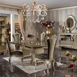 Turkey Classic Furniture - Luxury Furniture ModelsPrada Classic Dining Room Set