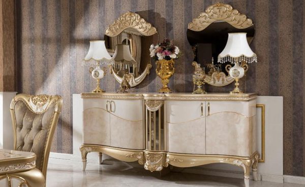 Turkey Classic Furniture - Luxury Furniture ModelsPyramid Classic Dining Room Set