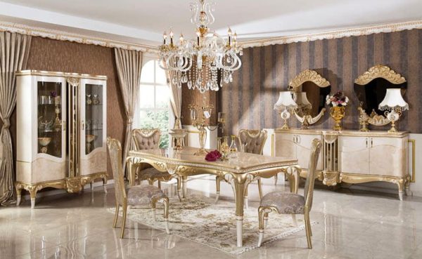 Turkey Classic Furniture - Luxury Furniture ModelsPyramid Classic Dining Room Set