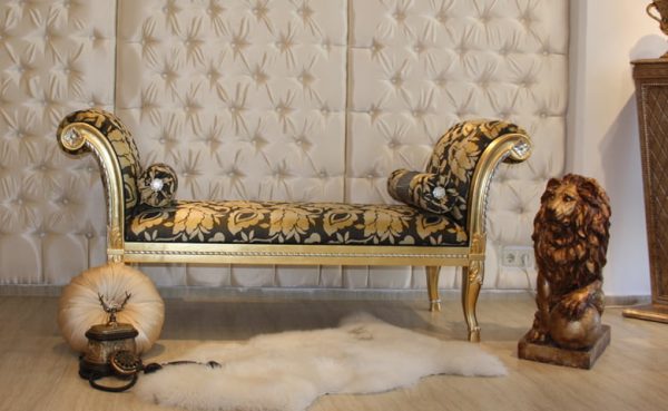 Turkey Classic Furniture - Luxury Furniture ModelsQueen Classic Bench