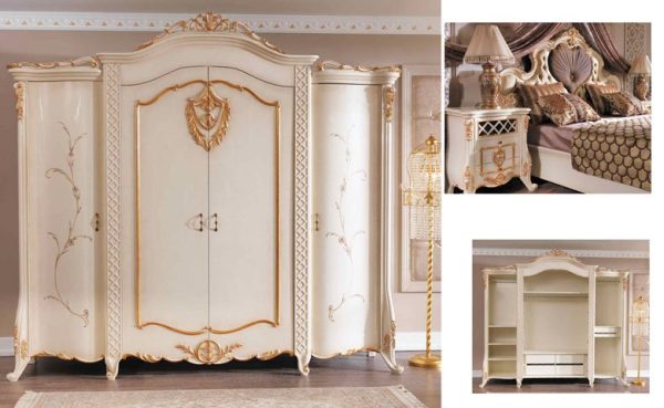 Turkey Classic Furniture - Luxury Furniture ModelsRosse Classic Bedroom Set