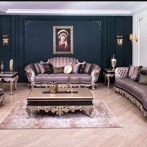 Turkey Classic Furniture - Luxury Furniture ModelsSandy Classic Sofa Set