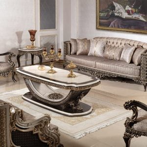 Turkey Classic Furniture - Luxury Furniture ModelsSeden Classic Sofa Set