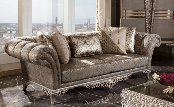 Turkey Classic Furniture - Luxury Furniture ModelsSelçuklu Classic Living Room Set
