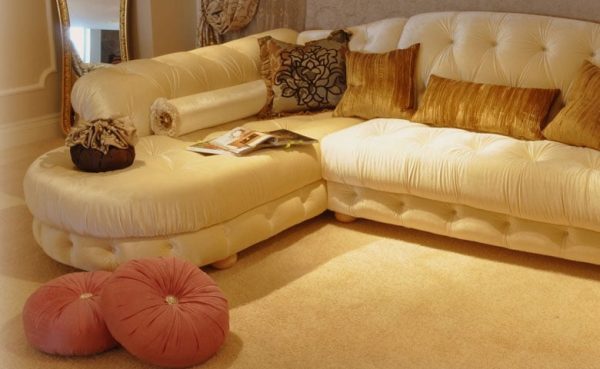 Turkey Classic Furniture - Luxury Furniture ModelsSimarik Classic Corner Sofa Set
