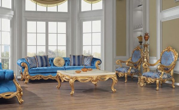 Turkey Classic Furniture - Luxury Furniture ModelsSimla Chester Sofa Set