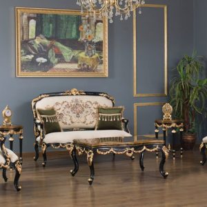 Turkey Classic Furniture - Luxury Furniture ModelsSimya Fiskos Tea Set