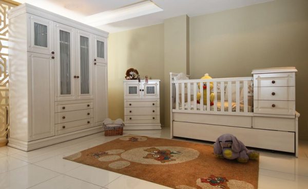 Turkey Classic Furniture - Luxury Furniture ModelsSinerji Classic Baby Room Set