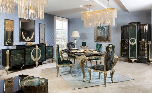 Turkey Classic Furniture - Luxury Furniture ModelsTina Classic Dining Room Set