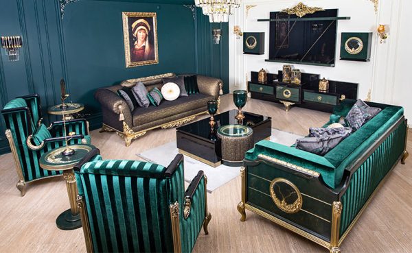 Turkey Classic Furniture - Luxury Furniture ModelsTina Luxury Sofa set