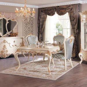 Turkey Classic Furniture - Luxury Furniture ModelsValery Classic Dining Room Set