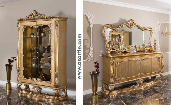 Turkey Classic Furniture - Luxury Furniture ModelsVento Classic Dining Room Set