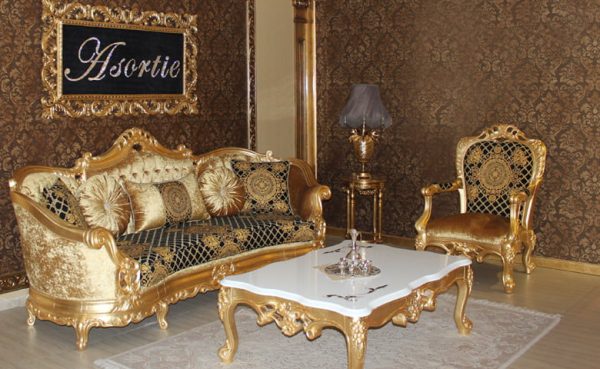 Turkey Classic Furniture - Luxury Furniture ModelsVictoria Classic Sofa Set