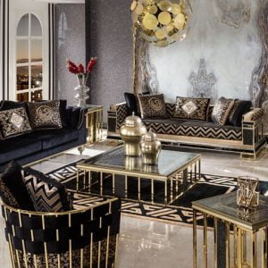 Turkey Classic Furniture - Luxury Furniture ModelsVidal Luxury Sofa Set