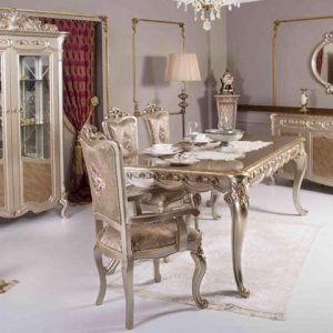 Turkey Classic Furniture - Luxury Furniture ModelsViyana Classic Dining Room Set