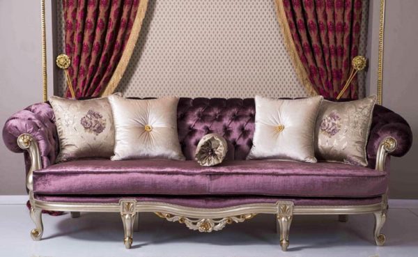 Turkey Classic Furniture - Luxury Furniture ModelsViyana Classic Sofa Set