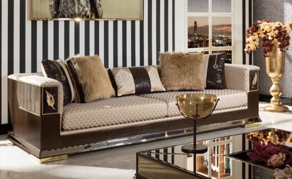 Turkey Classic Furniture - Luxury Furniture ModelsZanetta Classic Living Room Set