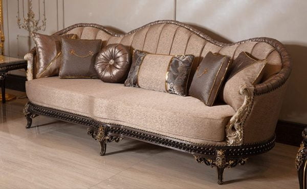 Turkey Classic Furniture - Luxury Furniture ModelsBatur Classic and Luxury Sofa Set
