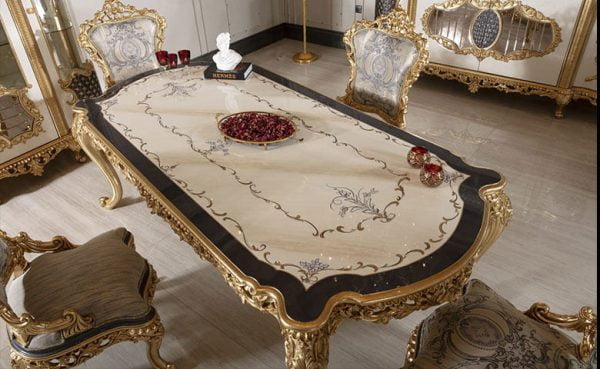 Turkey Classic Furniture - Luxury Furniture ModelsHera Classic Dining Room Sets