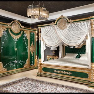 Saruhan Zümrüt Classic Bedroom Set
