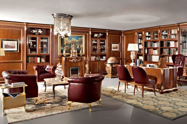 Venedik Classic Office Furniture Set